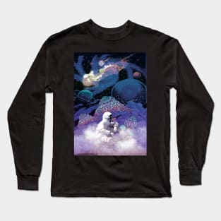 Psychedelic Shirt LSD Astronaut Long Sleeve T-Shirt